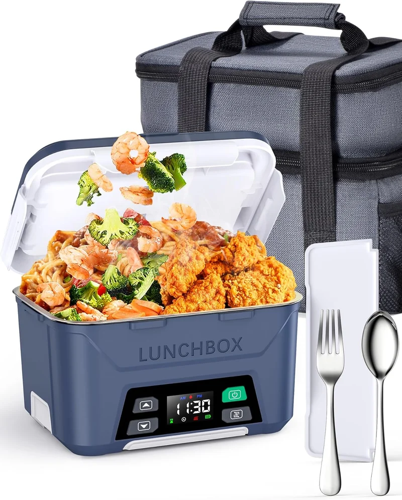 Docusvect Rechargeable Heated Lunch Box - Rank 10 in Best Heated Lunch Box of 2025