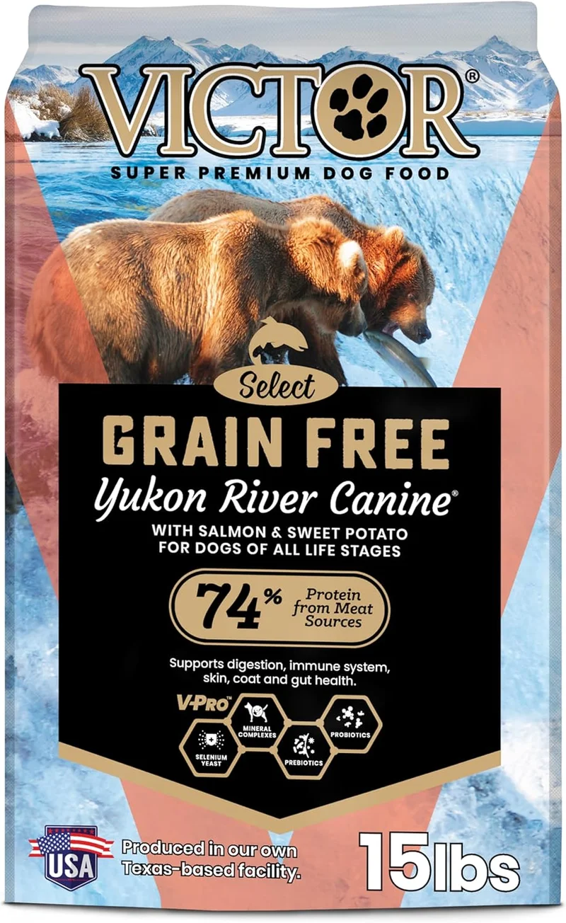 VICTOR Yukon River Grain Free Dog Food - Rank 2 in Best Dog Food of 2025
