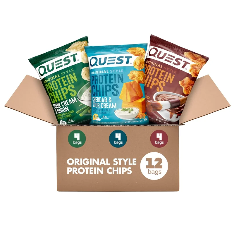 Quest Protein Chips Variety Pack - Rank 9 in Best Low Carb Snack of 2025