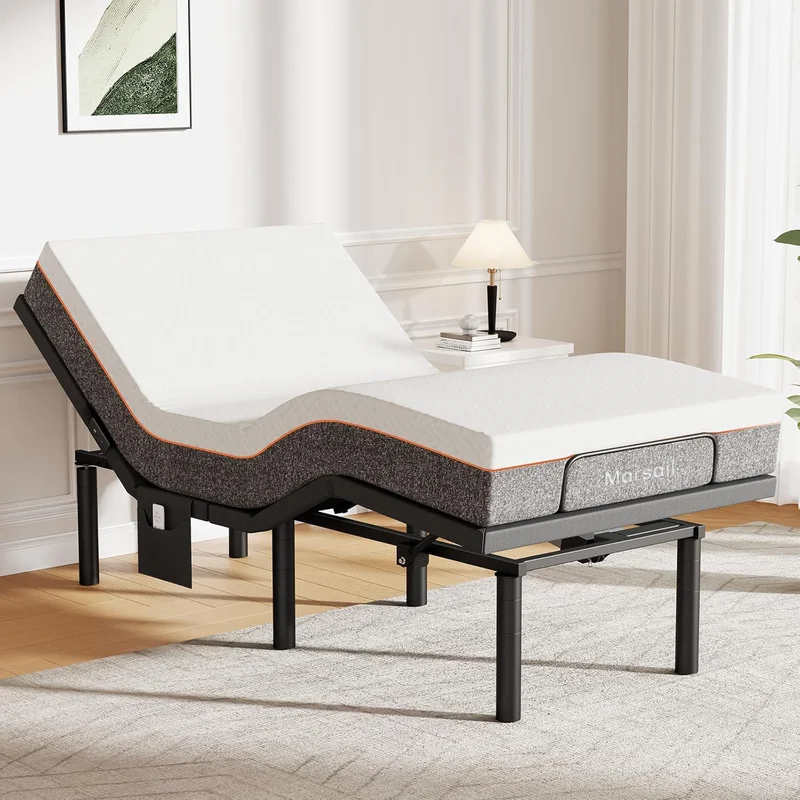 Marsail MS01 Queen Adjustable Bed Frame and Mattress - Rank 8 in Best Adjustable Bed of 2025