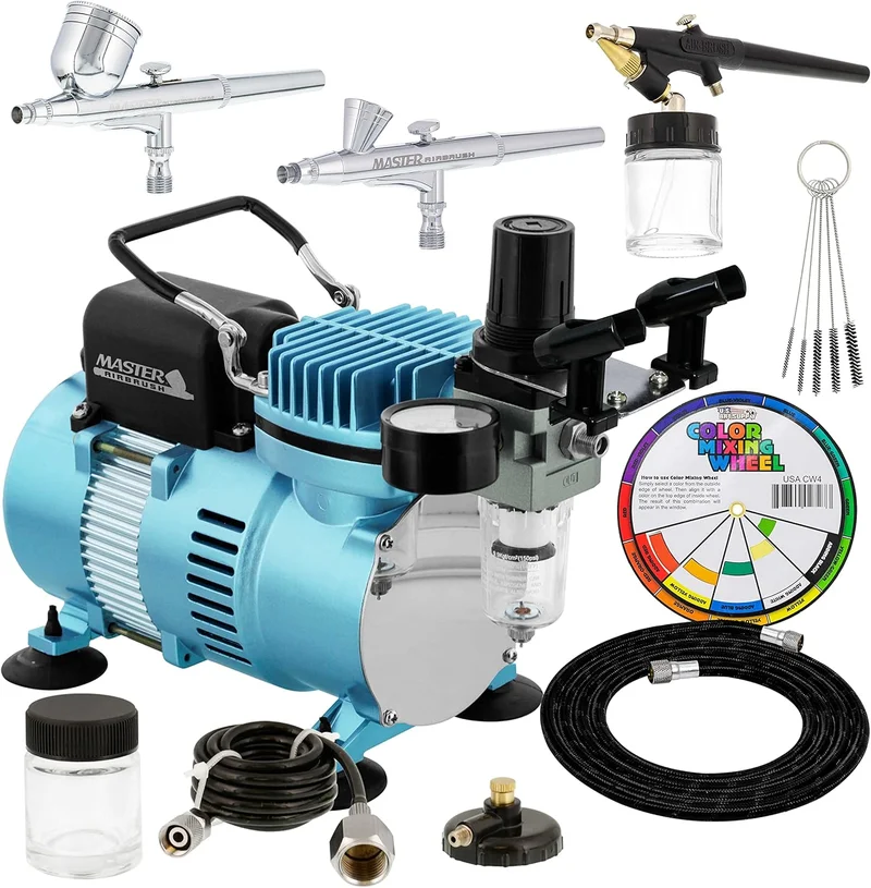 Master Airbrush Cool Runner II Professional Airbrushing Kit - Rank 5 in Best Airbrush of 2025