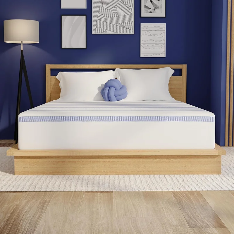 Vibe 12-Inch Gel Memory Foam Mattress - Rank 8 in Best Memory Foam Mattress of 2025