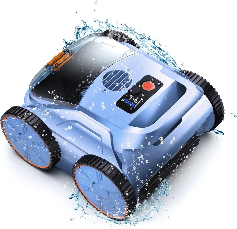 Zyerch 2025 Robotic Pool Cleaner - Rank 10 in Pool Cleaners