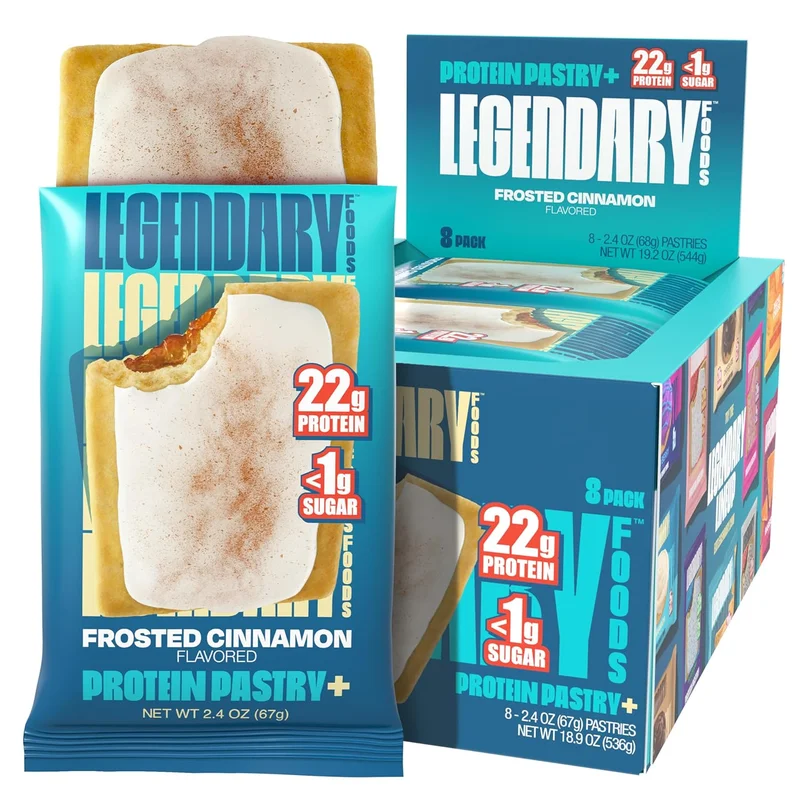 Legendary Foods High Protein Pastry Bar - Rank 8 in Best Low Carb Snack of 2025
