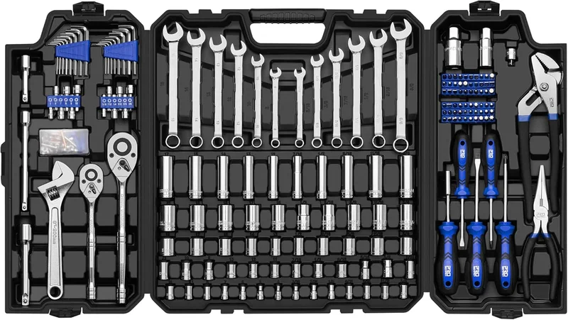 Prostormer 240-Piece Mechanics Tool Set - Rank 10 in Best Mechanics Tool Set of 2025