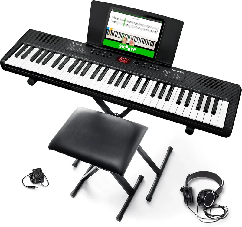 Alesis Melody 61 MK4 Beginner Keyboard Piano - Rank 9 in Best Keyboard Piano of 2025