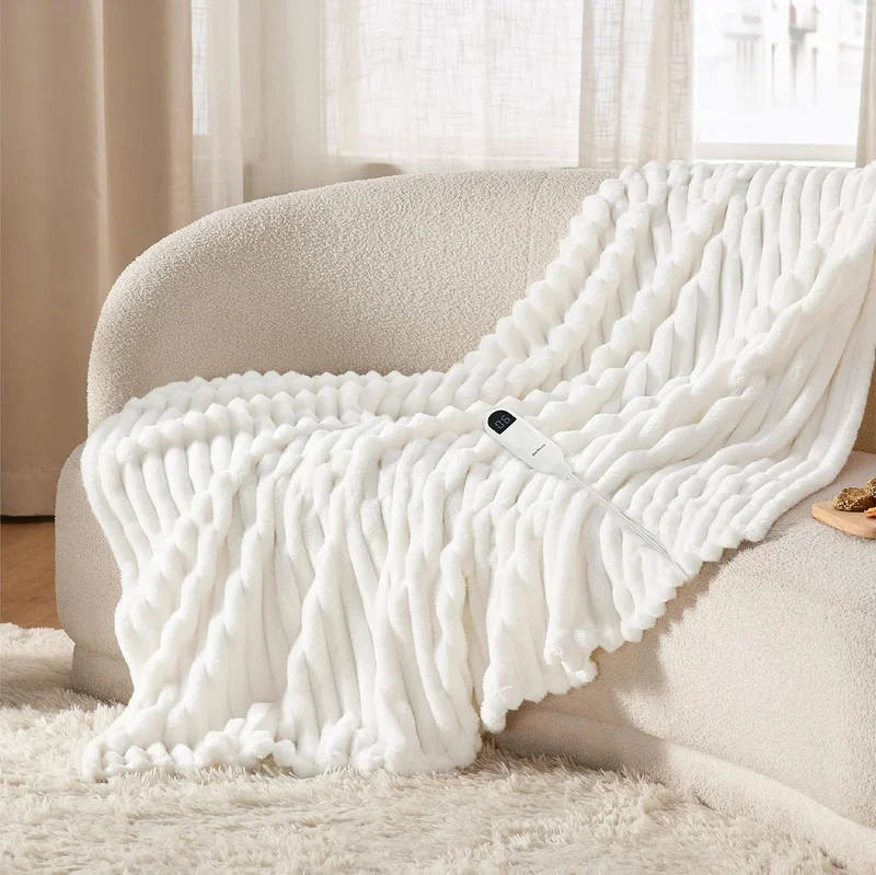 Bedsure Heated Electric Throw Blanket - Rank 4 in Best Heated Blanket of 2025