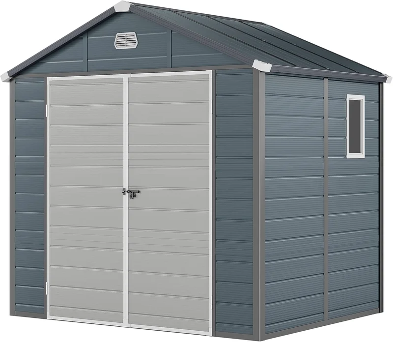 YITAHOME Outdoor Storage Shed 8x6.2FT - Rank 3 in Best Cheap Sheds of 2025