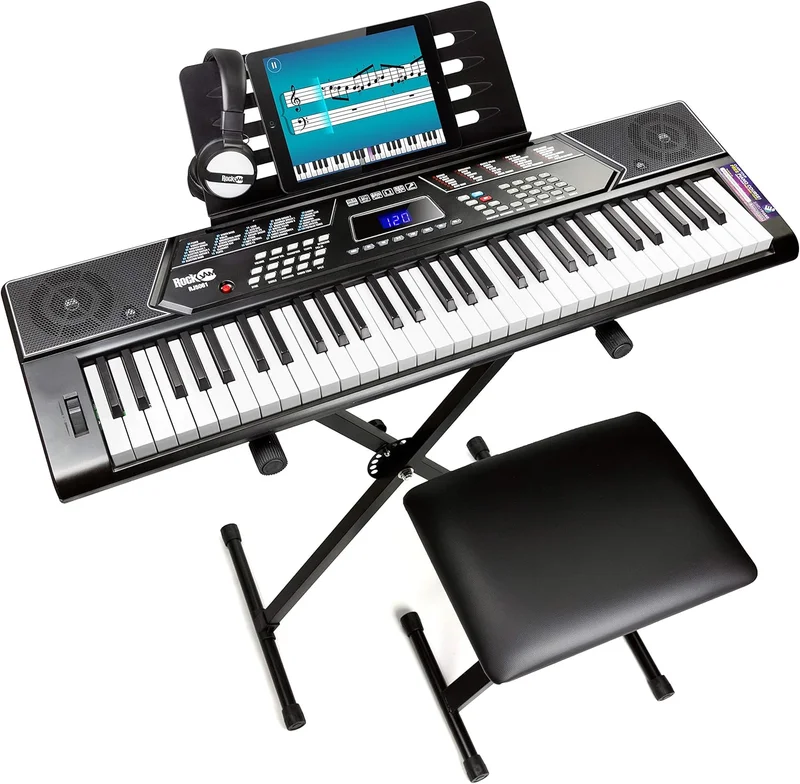 RockJam 61-Key Keyboard Piano Kit - Rank 2 in Best Keyboard Piano of 2025