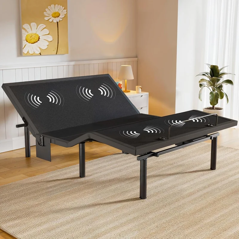 Amada Adjustable Bed Frame with Massage and USB Ports - Rank 8 in Best Adjustable Mattress Base of 2025