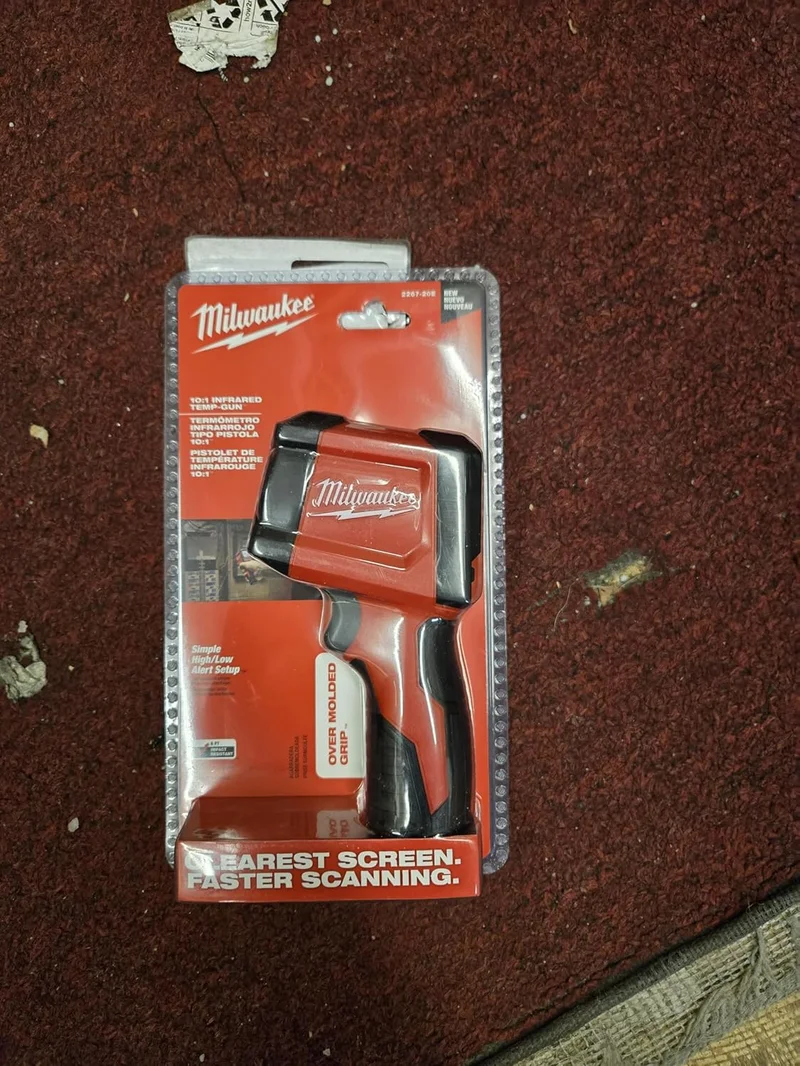 Milwaukee 10:1 Infrared Temp-Gun 2267-20 - Rank 9 in Best Infrared Thermometer of 2025