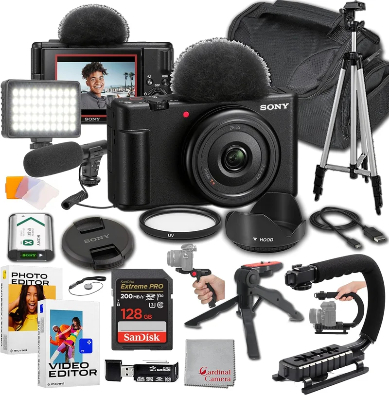 Sony ZV-1F Content Creator Kit - Rank 10 in Best Sony Camera of 2025